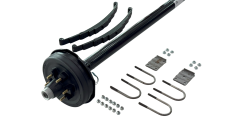 KIT, EJE DE 5,200LBS, 6-5.5″(CON FRENO)